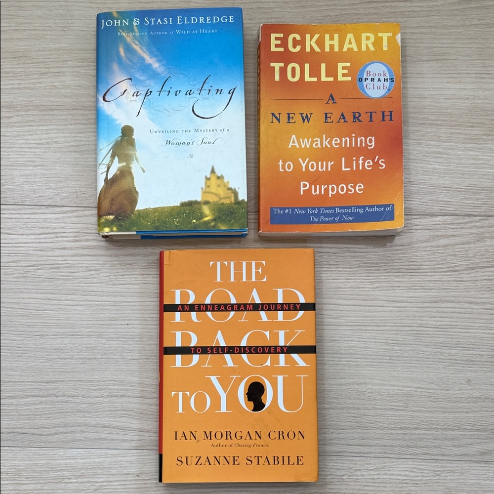 Set of Three Inspirational Books
